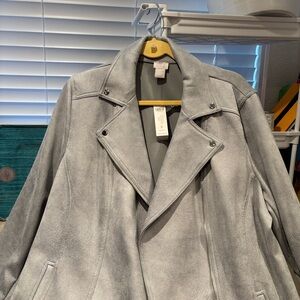 Chicos Jacket!🔥Ultra suade 2 colors-3 but Fits like 16-18 😍Make OFFER